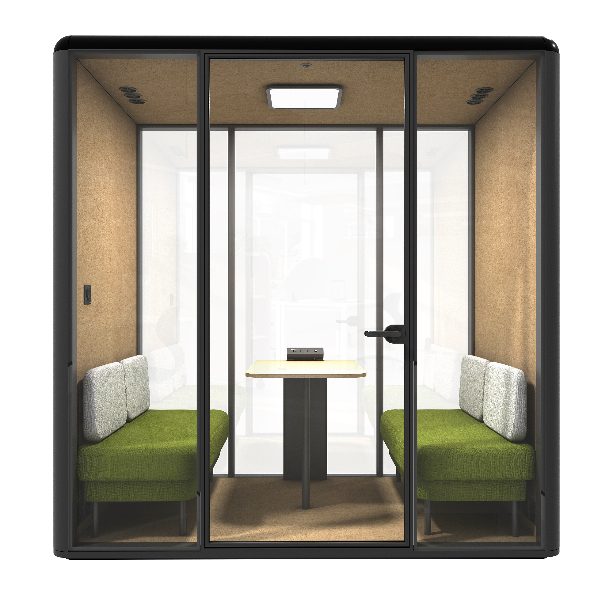 Cabina insonorizzata taglia L nera