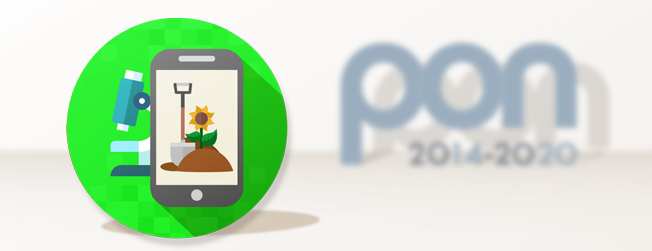 Banner PON per educazione ecologica