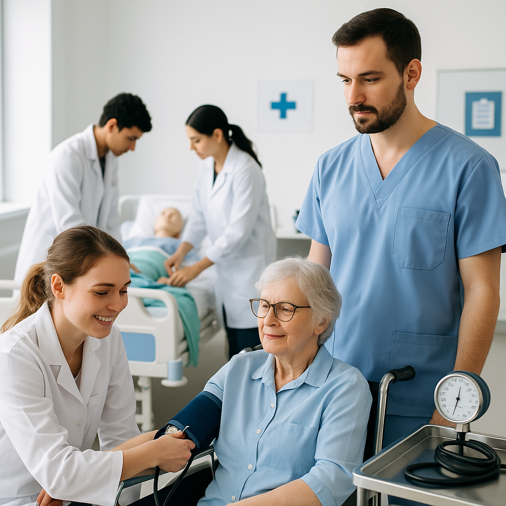 formazione pratica per il percorso Operatore Socio Sanitario