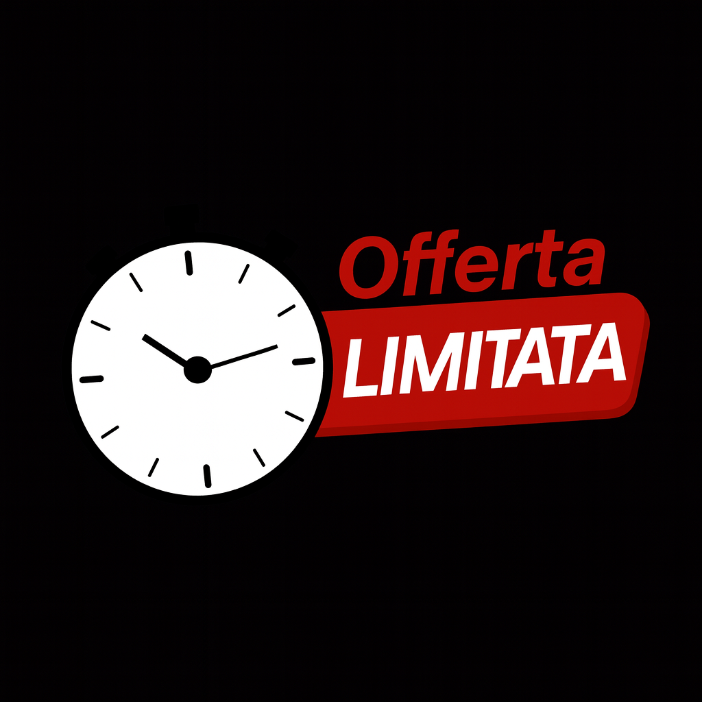 offerta limitata: prodotti in pronta consegna