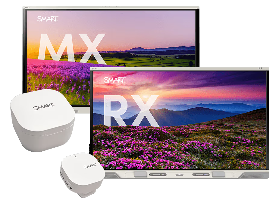 monitor interattivo SMART serie MX e RX con microfono SMART SoundLift